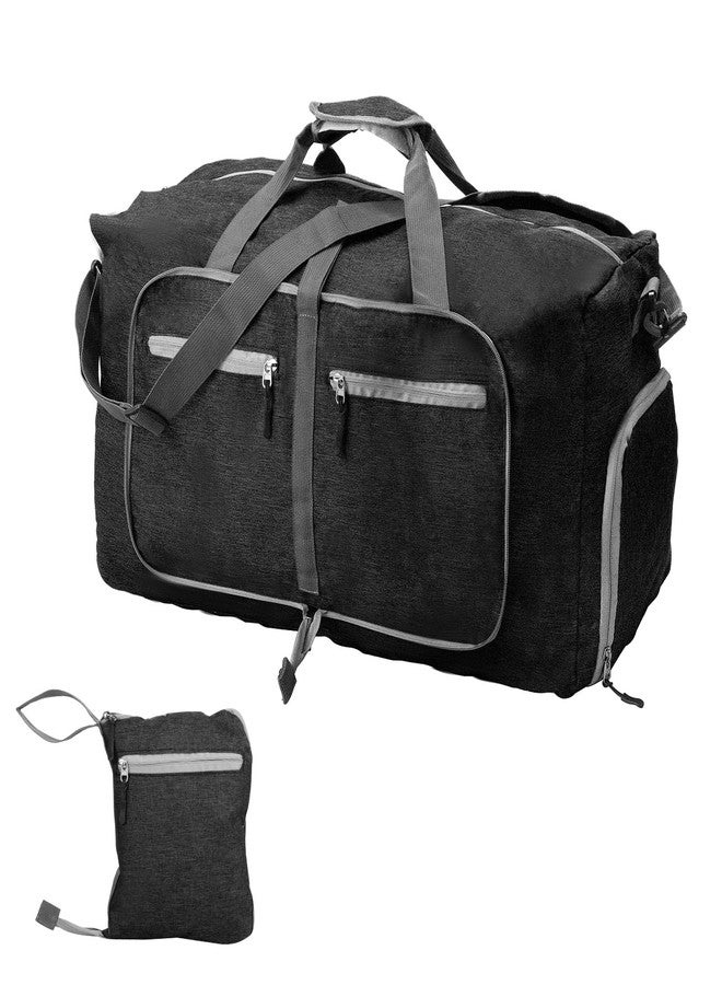 THDUJAYJAY 65l Foldable Duffles Bag,Large Duffle Bags for Travel,Waterproof Packable Duffle Bag for Travels,Travel Organizer Pouch Weekend Overnight Tote for Men Women - Image 1